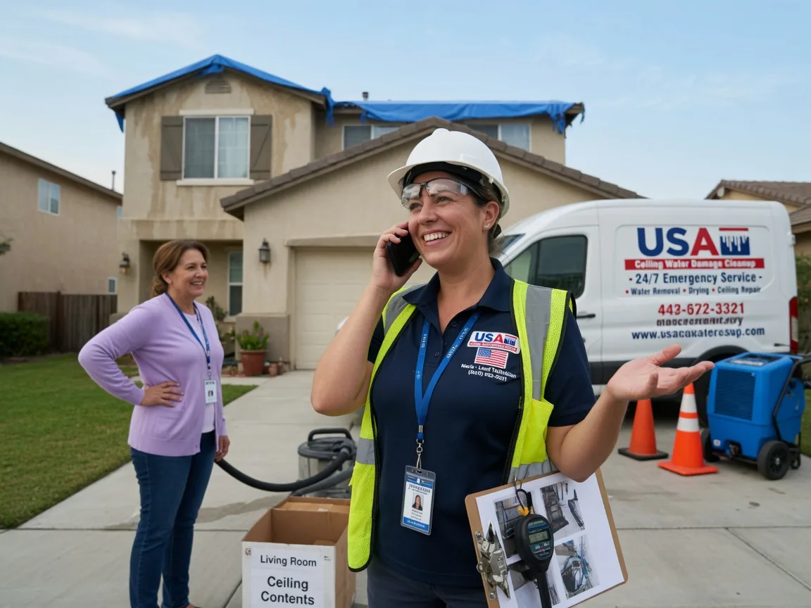 Ceiling Water Damage Restoration Casco, MI FAQs